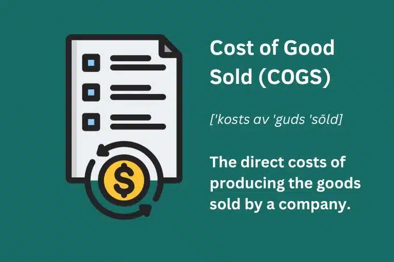 Cost of Goods Sold (COGS) Explained & Calculation